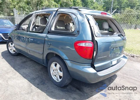 2005 Dodge Caravan Sxt z USA, uszkodzony, nr VIN 1D4GP45RX5B163004